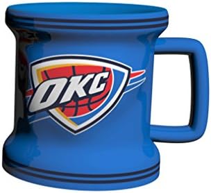 Boelter Brands NBA Mens NBA Sculpted Mini Mug, 2-Ounce