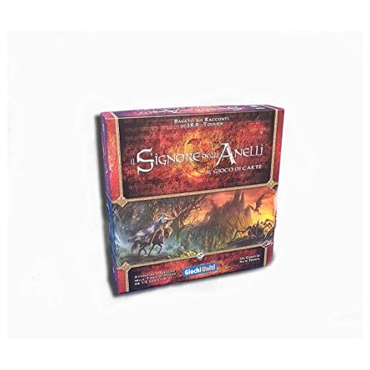 Giochi Uniti - Il Signore degli Anelli LCG, Gioco di carte, Edizione italiana, dai 13 anni in su', GU651