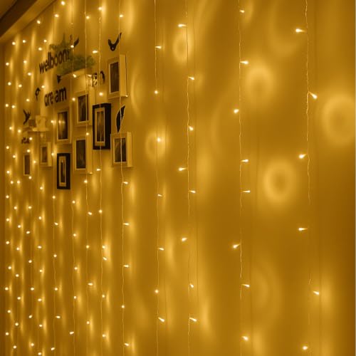 Image of Party Propz Rice LED String Lights for Decoration -10meter, Warm Yellow LEDs, Diwali Lights for Home, Decorative Waterproof Fairy Light, Pooja Room, Diwali Decoration for Home -Plugin Powered