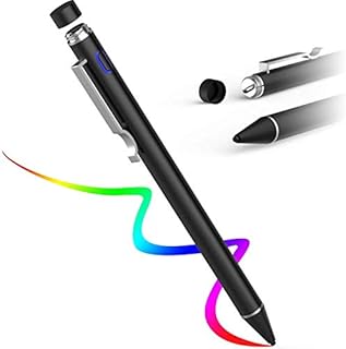 Rechargeable Active Stylus Touch Pen,High Precision and Sensitivity Capacitive Stylus Compatible with iOS,Android,iPad,Samsung,Tablet Touchscreen Device(No bluetooth function)