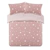 Dreamscene Star Print Thermisch Teddy Fleece Pluizige Dekbedovertrek met Kussensloop Zachte Warme Pluizige Beddengoed…