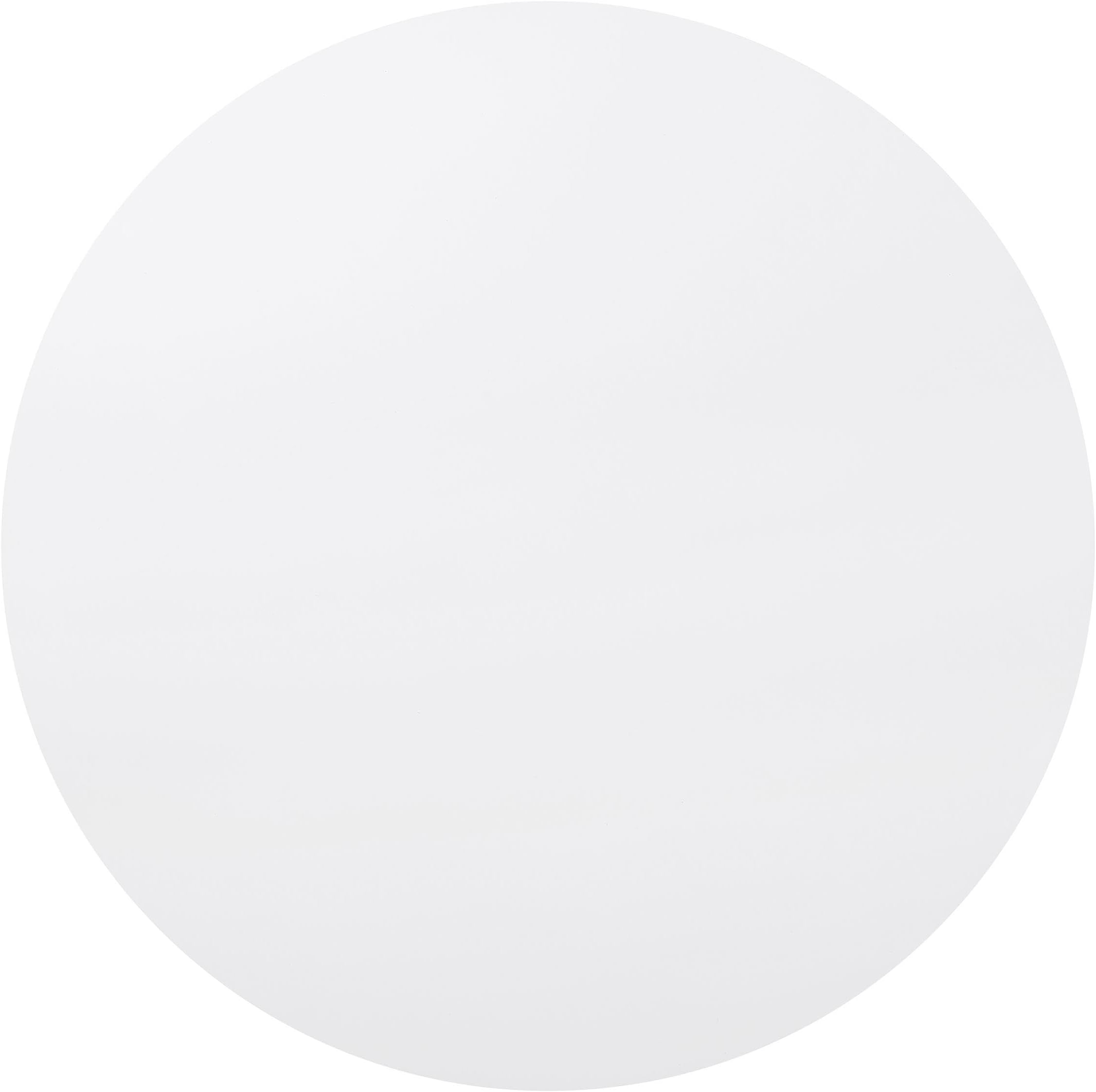 Coaster Home Furnishings - Lowry - Wood - Round Dining Table with Pedestal Base - Dining Room, Kitchen - 40-Inch - White - 105261