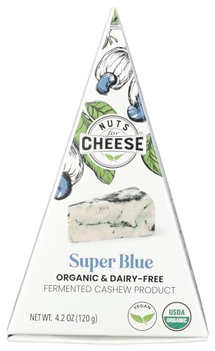 NUTS FOR CHEESE Organic Super Blue Cashew Cheese, 4.2 OZ