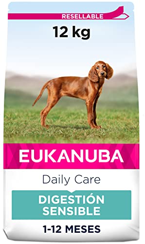 EUKANUBA Alimento para Cachorros Digestión Sensible 12 kg