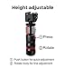 Tough Tactical Tools Picatinny Monopod, Height Adjustable Picatinny Precision Monopod, 3 3/4 inch to 4 3/4 inch