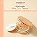 Skin Barrier Glow Cover Cushion, All-day Coverage, Glow Finish, Lightweight, Skincare-Like Texture, Non-cakey Makeup, Korean Cushion Foundation (#13C First Snow, 0.15 oz)