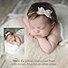 First Landings Newborn Photography Posing Pillows - Baby Announcement Ideas - Gender Neutral Photo Props for Infants - Photography Pillow Set, 4-Pack