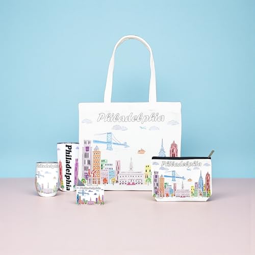 Bolso Tote con diseño urbano 17x14 pulgadas miniatura 4