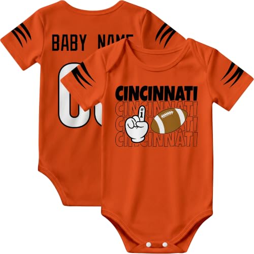 Image of KREDE Baby Clothes Custom Name Bodysuit for Baby Boy Gifts