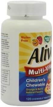 Nature's Way Alive!Multi-VIT,CHEW,Kids, 120 CHEW