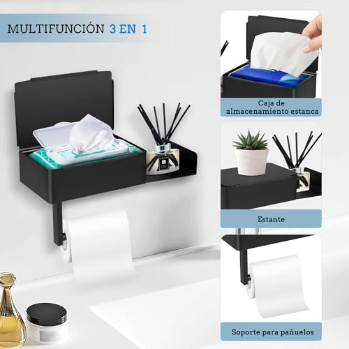 Listado y reviews de Porta papel higiénico los más recomendados. 2 Imagen adicional