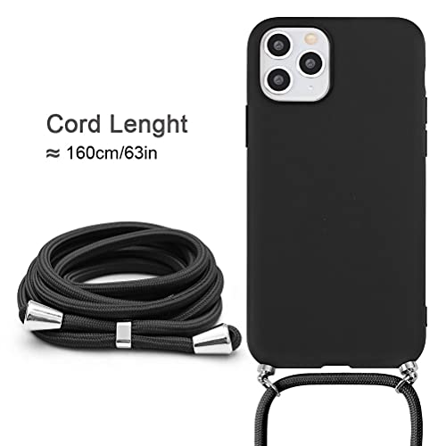Eouine Capa transversal para Samsung Galaxy A32 4G [6,5 polegadas] – Cordão de pescoço com capa para