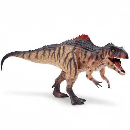 Gemini & Genius Tyrannosaurus Rex and Velociraptor Dinosaur Toys- Moveable Jaw- Great Gifts, Collection, Room Decor for Kids