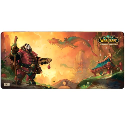 Tapis de souris WoW Pandaren XL 90x42cm pour le gaming