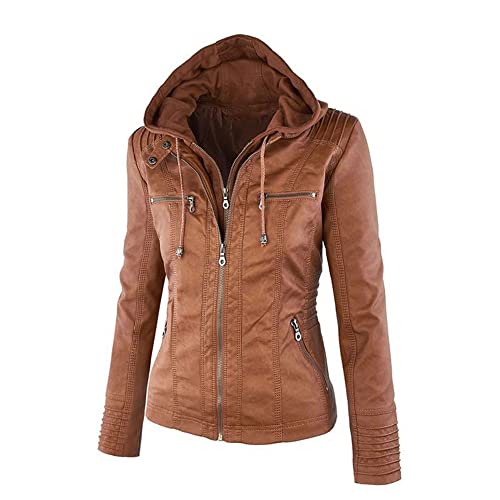 Veste blanche en polyuréthane L femme | Blouson zippé - 2