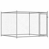 【Diseño de malla:】 El diseño de malla de la caseta para perros al aire libre ayuda a evitar travesuras y accidentes inesperados, además de permitir la ventilación.