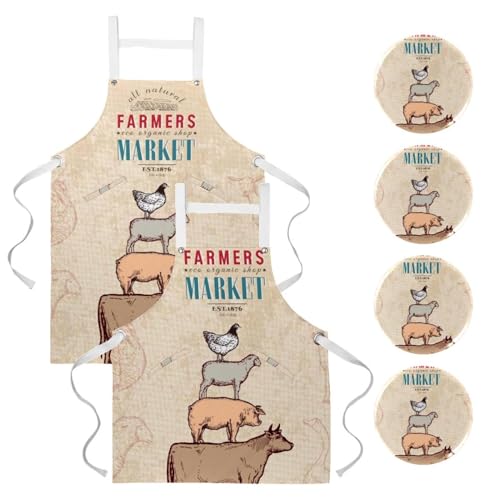 Tablier de cuisine pour nettoyage de la maison évitant les taches sur vos vêtements