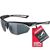ALPINA NYLOS HR - Verspiegelte und Bruchsichere Sport- & Fahrradbrille Mit 100%...