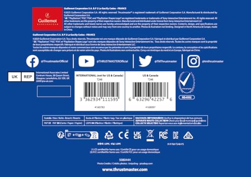T248 Volante da Corsa con Force Feedback e Pedali Magnetici - PS5 / PS4 / PC - Controller - Immagine 9