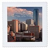 Square dimensions (in inches): 6 L x 6 W, image dimensions (in inches): 4 L x 4 W 100% poloyester; image is soft to touch. Made in USA Edges have pinking shear cut Image will not fade with washing. Image not a transfer, part of material