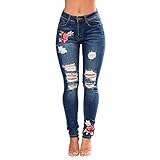 pantalones rotos mujer 2018 Diseñado de acuerdo con el cuerpo de la mujer europea, muestra las hermosas curvas de las mujeres.