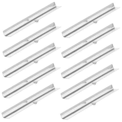 Porta mechas de acero inoxidable para velas 10 piezas