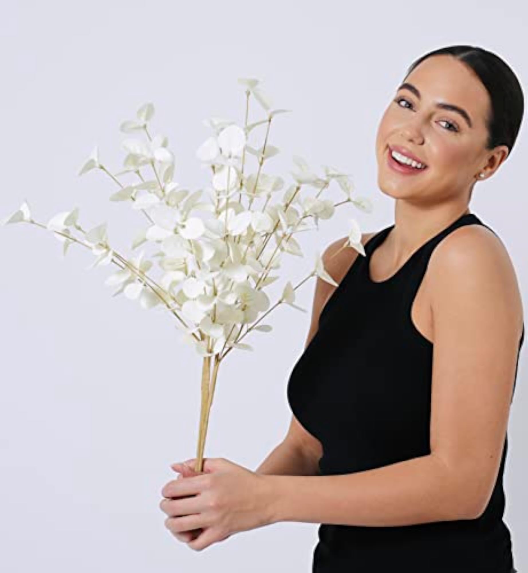 Artificial Eucalyptus Stems for Home Decor