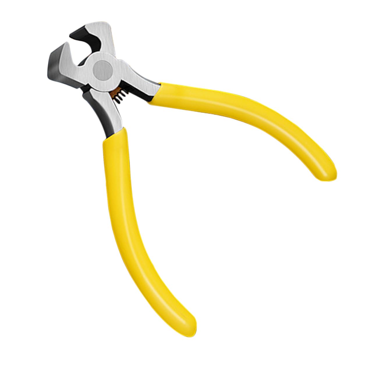 Cabilock 1Pc Stainless Steel Nut Sheller for Pine Nuts and Sunflower Nut Opener with for Shelling Portable Kitchen Tool Yellow