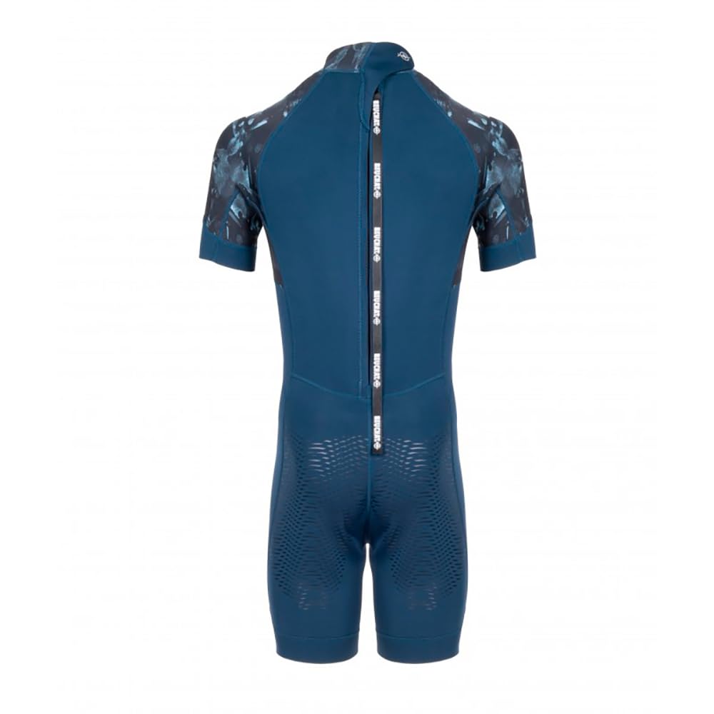 BEUCHAT Herren Shorty-Atoll Seaweed Schnorchelanzug, Atollblau, L