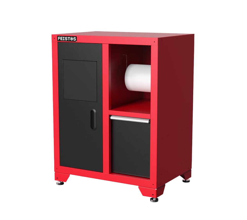 Werkstatteinrichtung Juno 2 1980x457x1981 mm Rot/Schwarz Werkbank