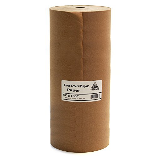 Trimaco 12102/BL18 Easy Masking Paper, 18-inch x 1000-feet,Brown