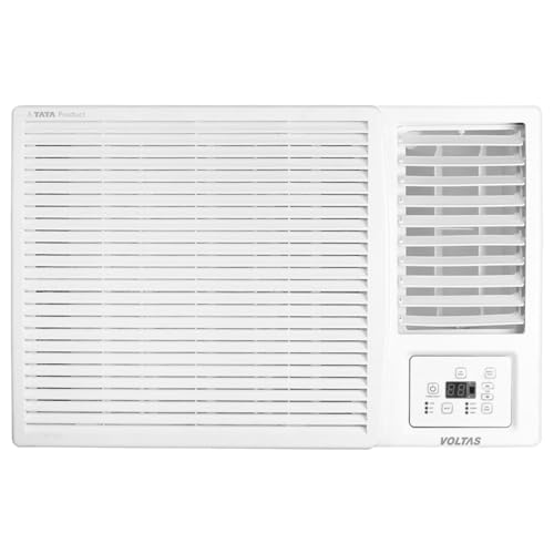 Voltas 2 Ton 2 Star, Turbo Mode Window AC (Copper Condenser, Anti-Rust Coating, Anti-Freeze Thermostat, WAC 242 Vectra Plus, White)