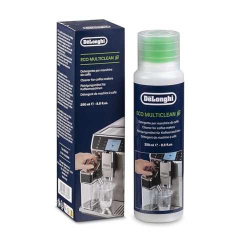 De'Longhi DLSC550 Limpiador Cafeteras, Acero Inoxidable, Plástico, Multicolor, 250 ml