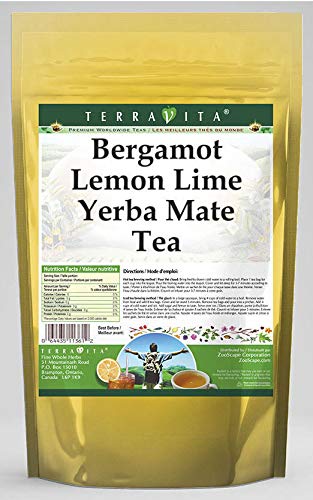 Té Yerba Mate de Bergamota Limón Lima (25 bolsitas de té, ZIN 547117)