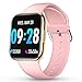 CatShin Relojes Inteligentes Hombre y Mujer,Smartwatch con Pulsómetro,Presión Arterial, Podómetro Pulsera Actividad Impermeable IP67 Relojs Inteligentes para Android iOS y Huawei iPhone Smartphone