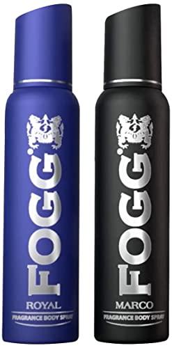 Fogg Royal Body Spray For Men, 150ml & Marco Body Spray For Men, 150ml