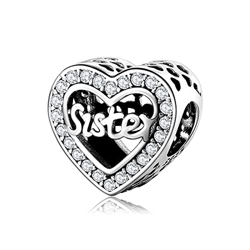 Abalorio de corazón Les Folies, joyeria de plata ideal para regalar