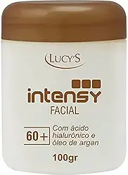 Creme Rosto Óleo Argan Anti Rugas Vitamina E 60+ Anos Lucys 100 G com argila