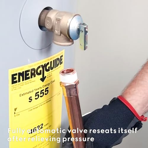 Soupape de décompression en laiton de haute qualité 150 psi filetage 1,9 cm - 8
