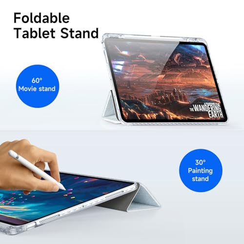 Protection iPad Pro 13 2024 M4 transparente pour le bureau - 6