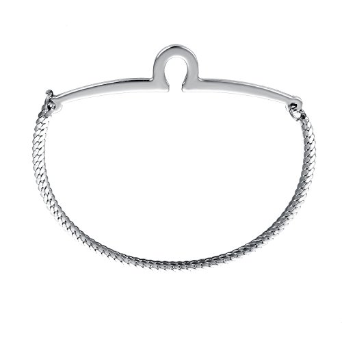 Yoursfs Silver Tie Chains For Men Single Loop Tie Bar Chain Herringbone Cravat Collar Shirt Pins #TOP2