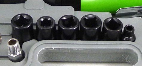 Dp Dynamic Power Professional 1/2In. Air Rachet Wrench Kit, 4- 1/2 Dr., Impact Socket(11, 12, 13, 14Mm),Etc D320024K #TOP3