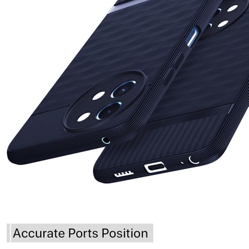 Image of Shockproof Case for Vivo Y38 5G / Y58 5G | Full Camera Protection | TPU Flexible Back Cover for Vivo Y38 5G / Y58 5G (Steel Blue)