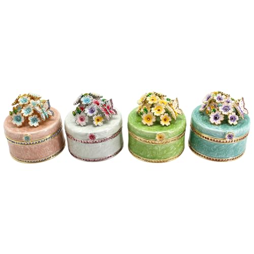 Boîte à bijoux papillon et fleur, le cadeau idéal pour ranger ses colliers - 7
