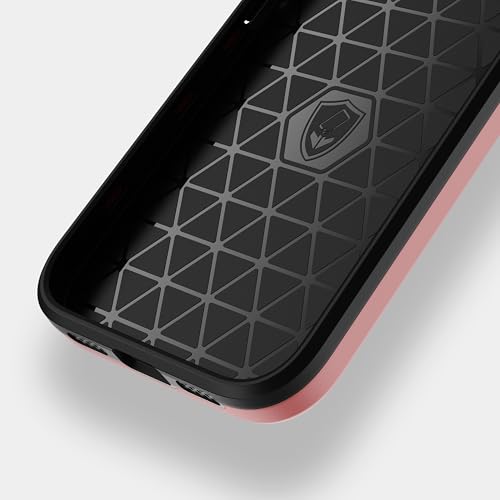 Coque iPhone 15 anti chute AT&T Essentials rouge protège caméra arrière - 6