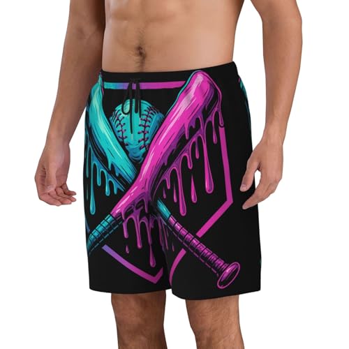 Men's Beach Shorts Summer 3 Pockets Casual Elastic Waist Drawstring Lace Up Beach Shorts Swim Trunks for Men2