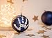 Baby Art My Christmas Fairy Adorno de Navidad con Huella de mano...