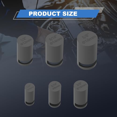 Image of 88800414 Pneumatic Pipe Removing Tool (6 /8 /10 /12 /14 /16mm) Fits for Vol-vo Truck /KANALA Parts - One-Piece Quick-Release Tool for Commercial Air Brake Lines