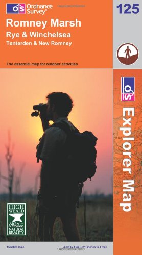 OS Explorer map 125 : Romney Marsh