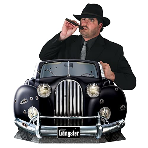 Beistle , 2 Piece Gangster Car Photo Props, 36.75'' x 24.5''